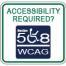 Accessibility Required? Section 508, WCAG thumbnail graphic