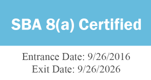 Comsolutions is 8a certified until 9/26/2016